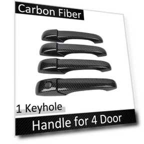 Smart Carbon Fiber Door Handle — Car Door Entry Guard