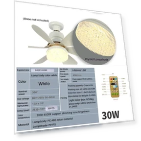 Smart Ceiling Fan with Remote Control and LED Light — Ceiling Fan Wall Controls, The Romantics