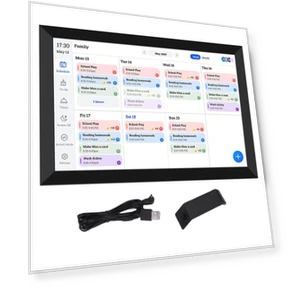 Smart Digital Calendar Planner with Switchable Digital Photo Frame — Calendars, Mezed