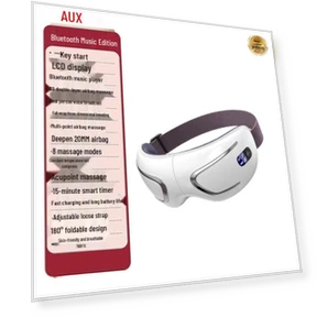 Smart Eye Massager with Heat and Bluetooth — Rollers & Pens, AUX