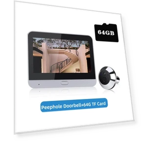 Smart HD Digital Peephole Camera — Smart Home Security, Jakemy