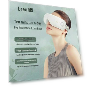 Smart Heated Eye Massager — Pillows, Breo