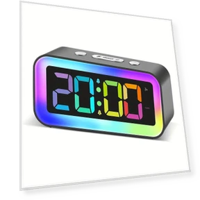 Smart LED Digital Alarm Clock — Clocks, Daily necessities-V