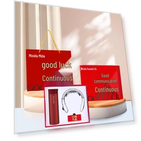 Smart Neck Massager Gift Set with Water Bottle — Rehabilitation & Therapy Equipment, Misida