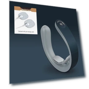 Smart Neck Massager with Heat and Pulse Therapy — Rehabilitation & Therapy Equipment, PGG