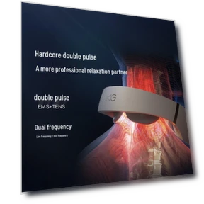 Smart Portable Neck Massager with Heat and App Control — Back Relief Solutions, SKG