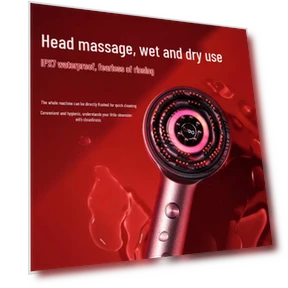 Smart Red Light Scalp Massager — Head Relaxation Tools, Breo