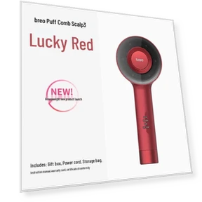 Smart Scalp Massager with Red Light — Rollers & Pens, Breo