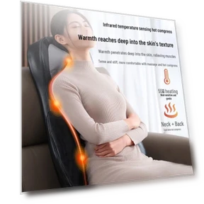 Smart Shiatsu Neck, Back & Waist Massage Cushion — Back Relief Solutions, CLORIS