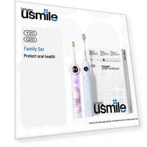 Smart Sonic Electric Toothbrush Parent-Child Set — Rotating Electric Toothbrushes, usmile