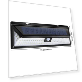 Solar Motion Sensor Wall Light — Outdoor Security & Flood Lighting, Your Department Home