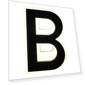 Solar-Powered LED House Number Sign — Address Signs, Odevmensy