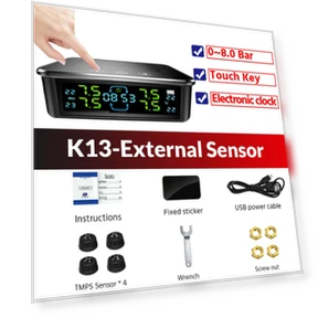 Solar TPMS Tire Pressure Monitoring System — TPMS Sensor Replacements, E-ACE