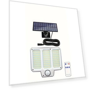 Split Solar Lights with Motion Sensor and Remote — Outdoor Security & Flood Lighting, Lanzhong