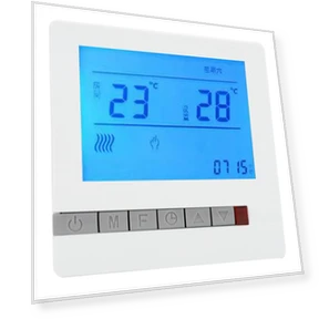 Thermostat Panel for Water Underfloor Heating with LCD Display — Home Climate Control, mfySpace