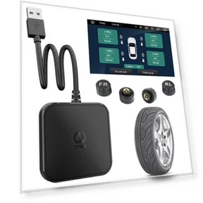 Tire Pressure Sensor for Android Navigation — TPMS Sensor Replacements, Sakura Electronics