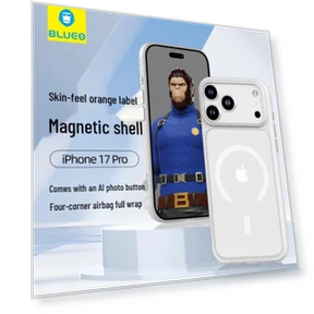 Transparent Magnetic Case — Basic Cases, Blue Ape