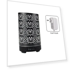 Ultrasonic Air Humidifier and Aroma Diffuser with Timer and LED Lighting — Air Moisturizers, Automobile Club