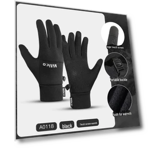 Unisex Windproof Warm Touchscreen Cycling Gloves — Gloves, CrossCart