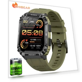Waterproof Men's Smartwatch for Outdoor Activities — Smartwatches, Tiktop2