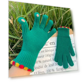 Winter Knitted Gloves for Women — Arm Warmers, Refreshing Home