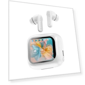 Wireless Earbuds with AI Translation and Hybrid Noise Cancelling — In-Ear Headphones, Aura Living