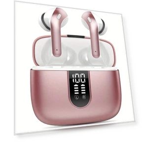 Wireless Earbuds with Crystal Clear Sound — In-Ear Headphones, Aura Living