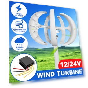 1600W 12V/24V Wind Turbine Generator — Renewable Energy Solutions, The Romantics