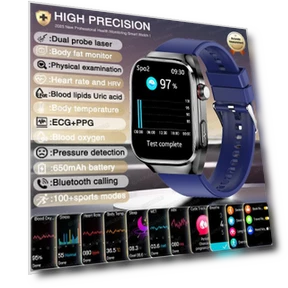 AI Health Smartwatch with Laser Diagnosis — Smartwatches, ElectronicsHome