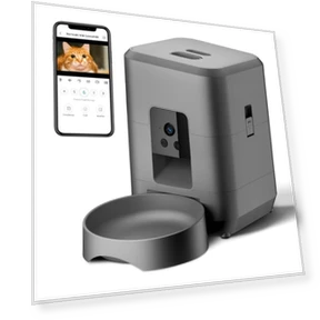 Automatic Pet Feeder with Camera and Wi-Fi Control — Automatic Feeders, Crown Global