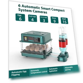 Automatic Smart Home Egg Incubator with Water Bed — Egg Cookers, Pooper Scooper Supply Station