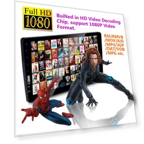 Car Radio with Touchscreen — In-Dash, Kruger & Matz