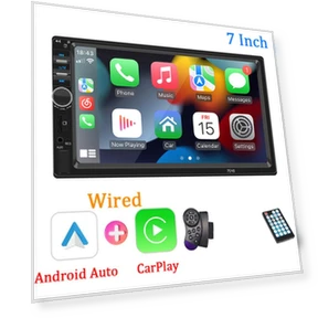 Car Stereo with Touchscreen, Bluetooth, Carplay and Android Auto — In-Dash, Hippcron