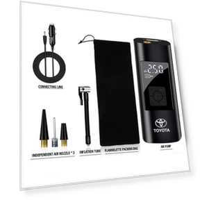 Car Tire Inflator Smart Digital Inflatable Pump — Tire Inflation Solutions, Toyota