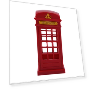 Creative Retro Classic Telephone Booth Night Light — Lighting, mfySpace