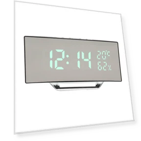 Digital Alarm Clock with Light Sensor and Dimmable Display — Alarms & Clocks, iTOMA