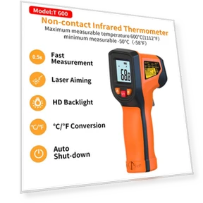 Digital Infrared Thermometer Sensor — Thermometers, Leisure outdoor