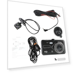 Dual Lens Touchscreen Dash Cam — Rearview Cameras for Cars, Your Customized Mall