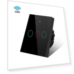 Glass Panel Wall Switch with Touch Sensor — Dimmer Switches, MALITAI