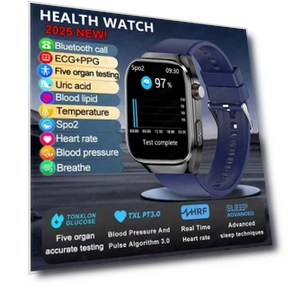 Health Smart Watch with ECG and AI Diagnostics — Smartwatches, Glance