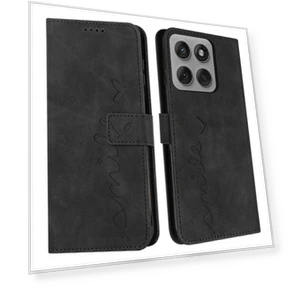 Leather Case Stand with Heart Embossed Pattern — Flip Cases, Smartwatch 2025