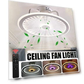 Modern Ceiling Fan with Light — Ceiling Fans, Decor Dream