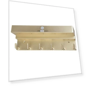 Motion Sensor Light Wall Hook with Storage Rack — LED Strips, Your Department Home