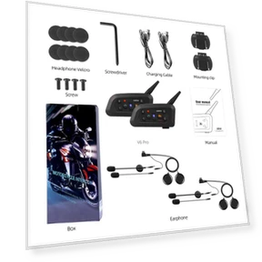 Motorcycle Helmet Communication System — Wireless Headsets for Powersports, LIAESMART
