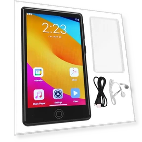 MP3 Player with Bluetooth and WiFi, 4-inch Touch Screen, Built-in Speaker — Portable Media Players, Electric1