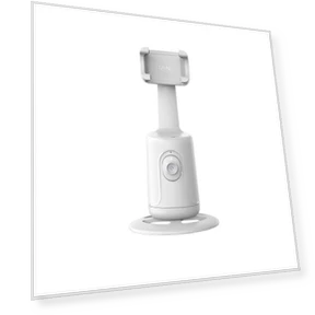 Panoramic Phone Stand with AI Face Tracking — Selfie Sticks, BUZZ STREET
