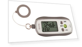 Pedometer with 3D Sensor and Security Buzzer — Step Counters, TANITA