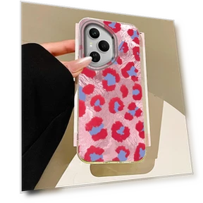 Pink Leopard Print Phone Case — Basic Cases, Honor