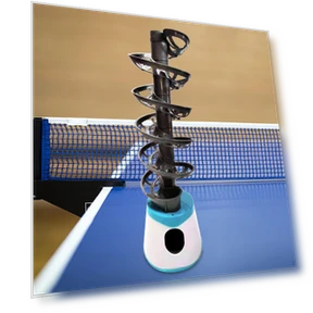Professional Automatic Table Tennis Ball Launcher Machine — Automatic Launchers, HappyToy