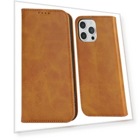 PU Leather Calf Textured Magnetic Closing Smart Phone Cover — Basic Cases, Samrtwatch Bands Straps